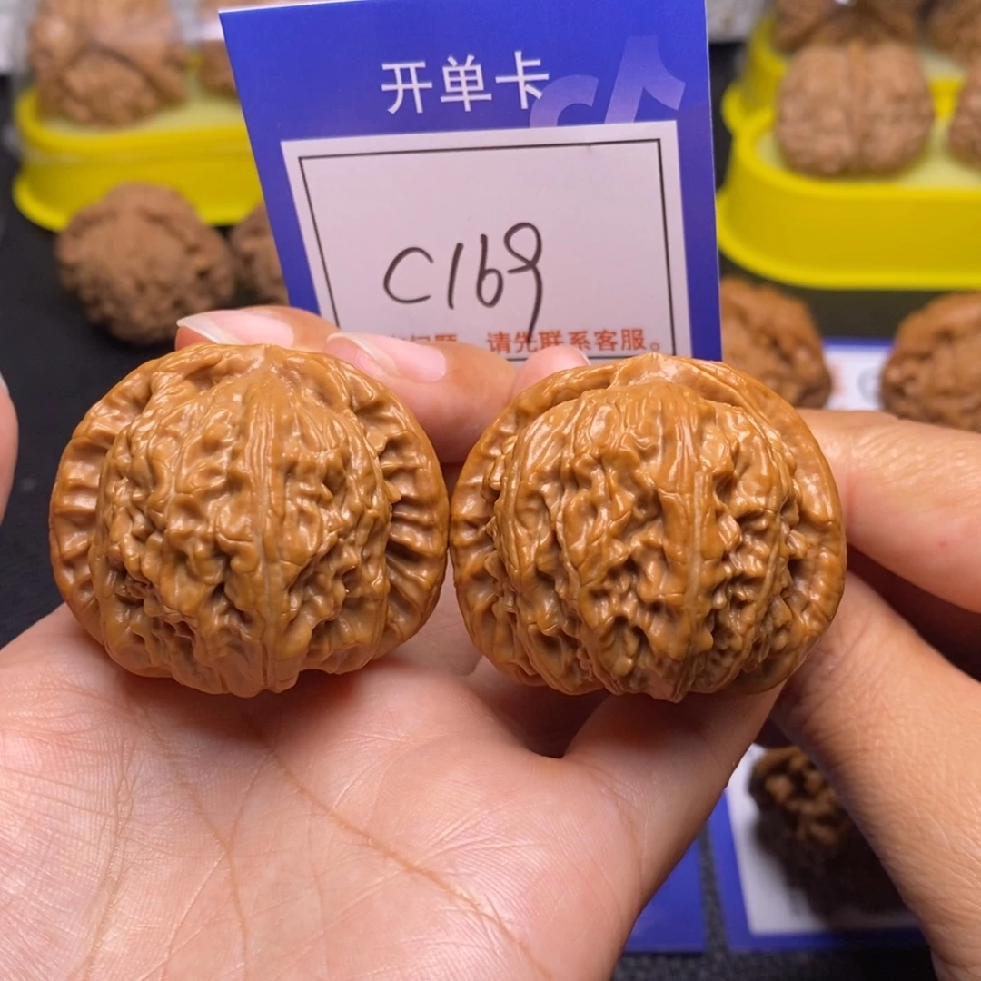 把件桃核42全品球白c169