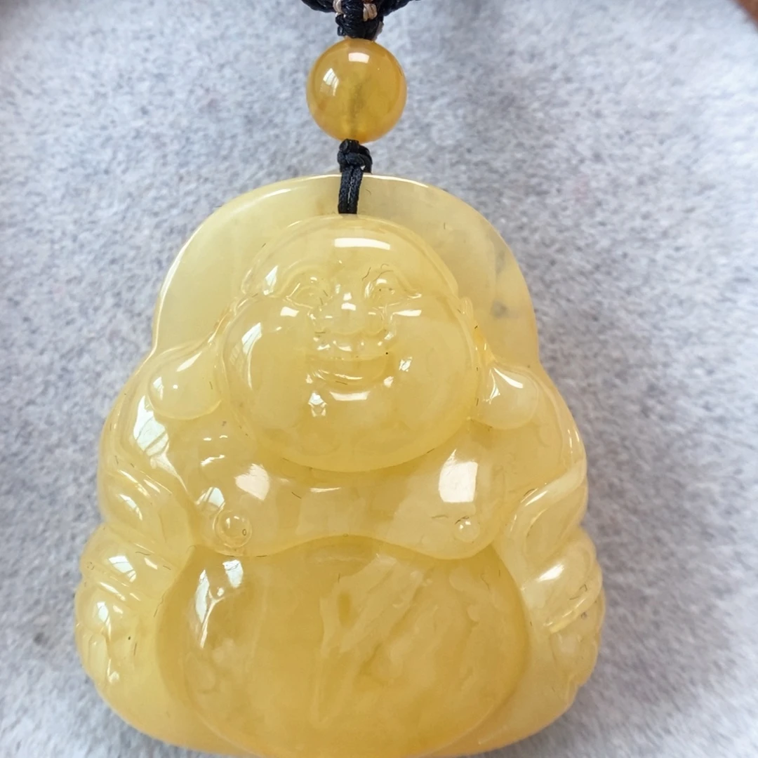 蜜蜡未镶嵌颈饰蜜蜡