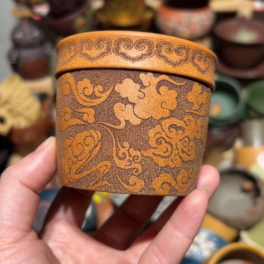 紫砂茶杯宜兴紫砂主人杯