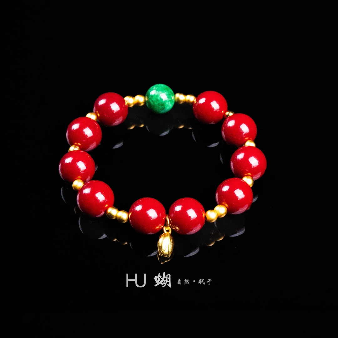 HU蝴｜孤品款  如图如直播间所见即所得 水晶珠宝手串A33