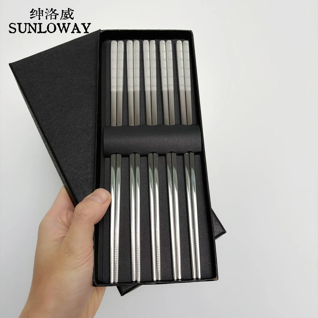 18-10支持检测不锈钢筷子耐腐蚀不生锈家庭用筷子餐具