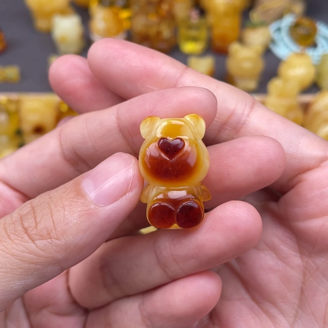 裸石琥珀未镶嵌蜜蜡