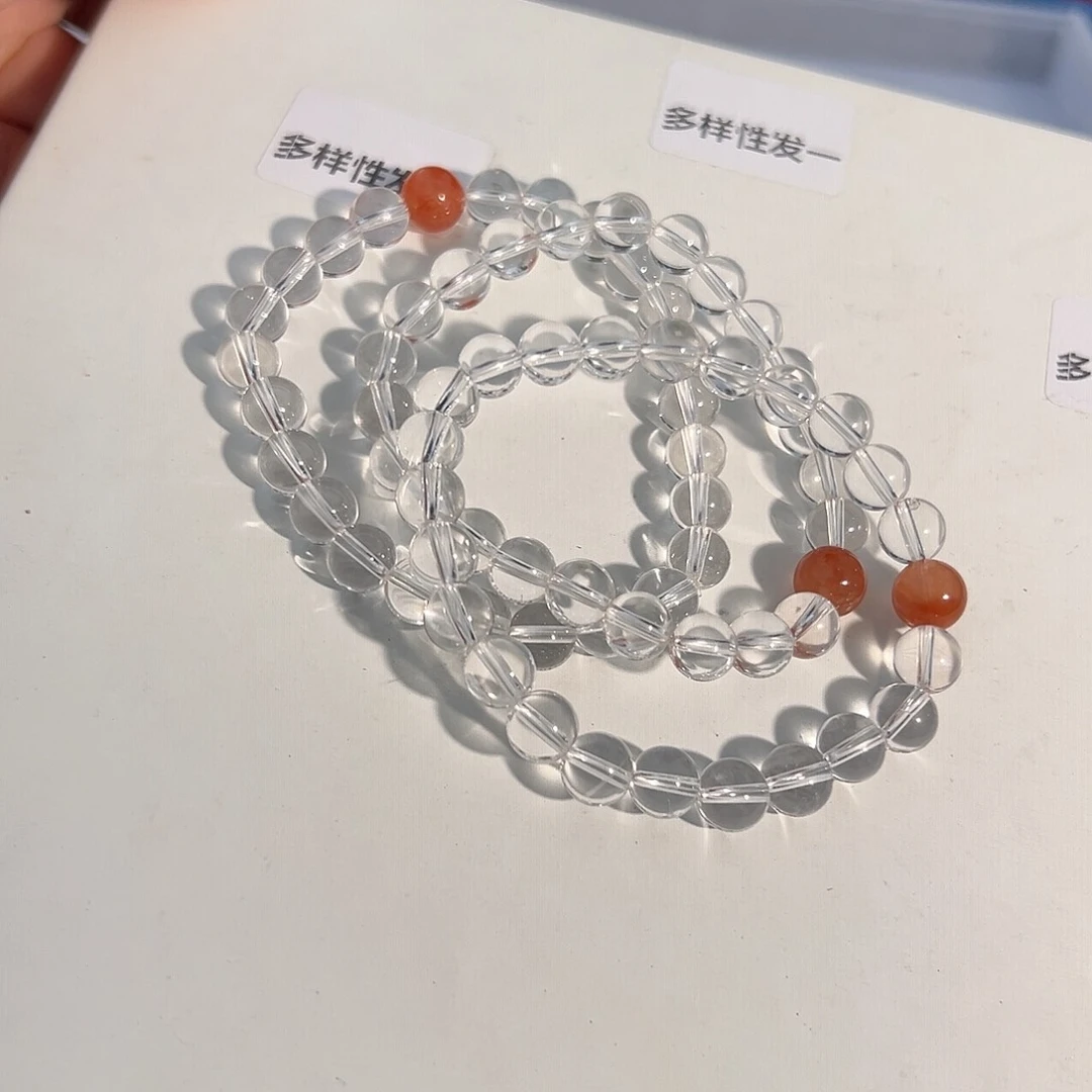 水晶手链未镶嵌多样性发一8