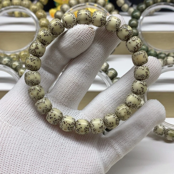 手串星月菩提6号 小通体留白10/9
