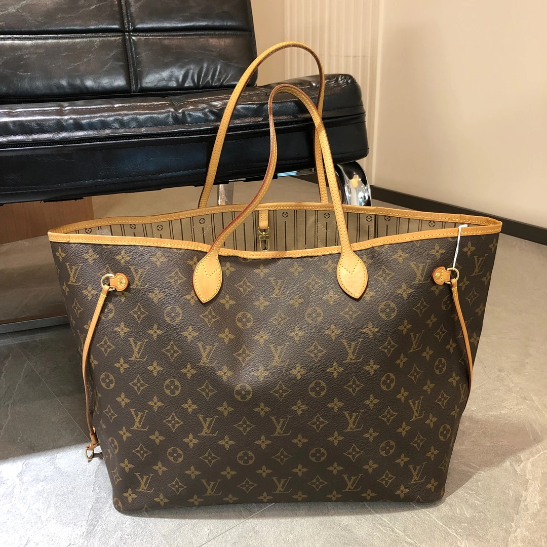 99新 LouisVuitton/路易威登 neverfull大号安洁利/GSS27526