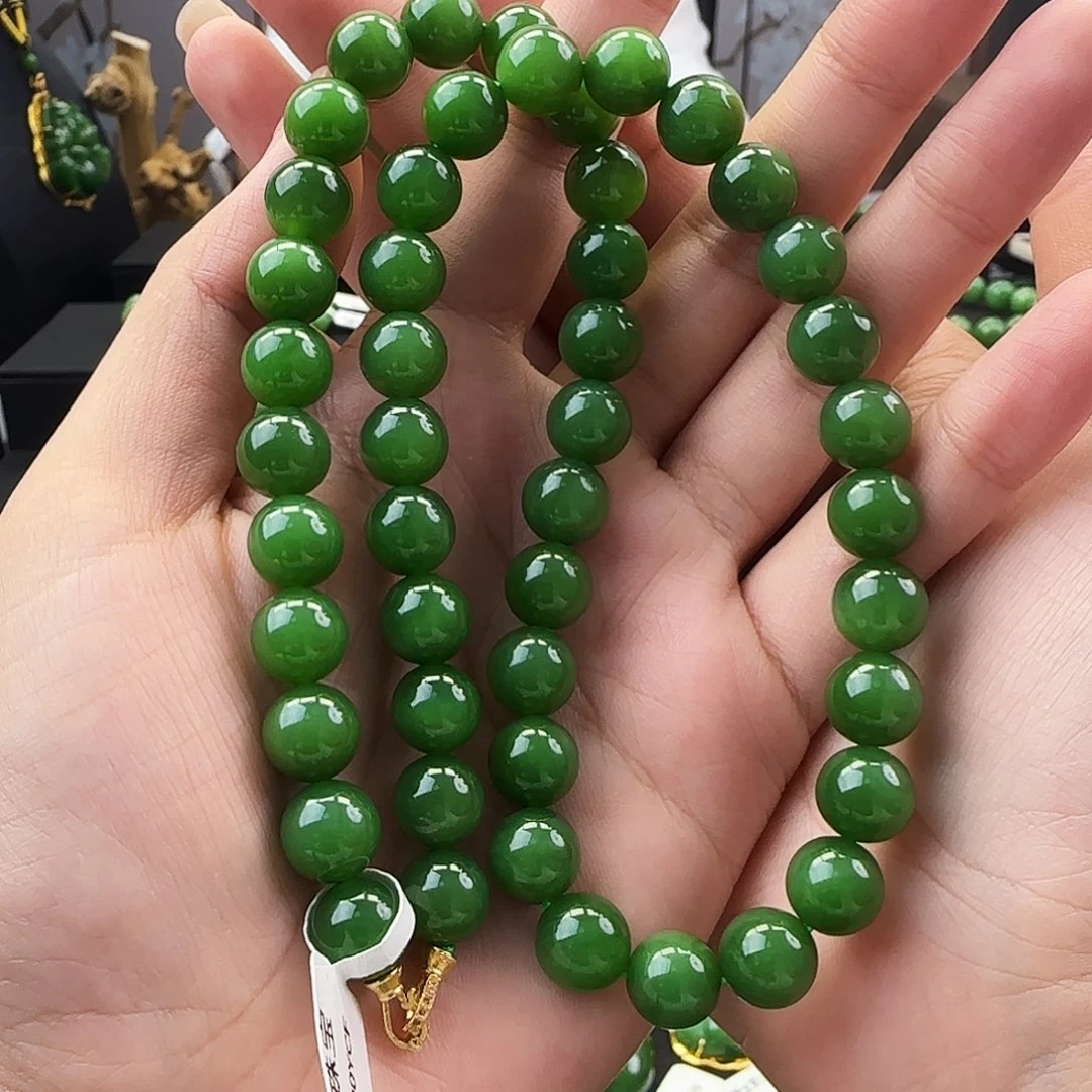 和田玉未镶嵌项链