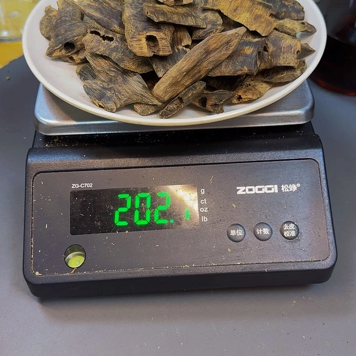 南***鹅沉香沉香碎屑张勺子202克
