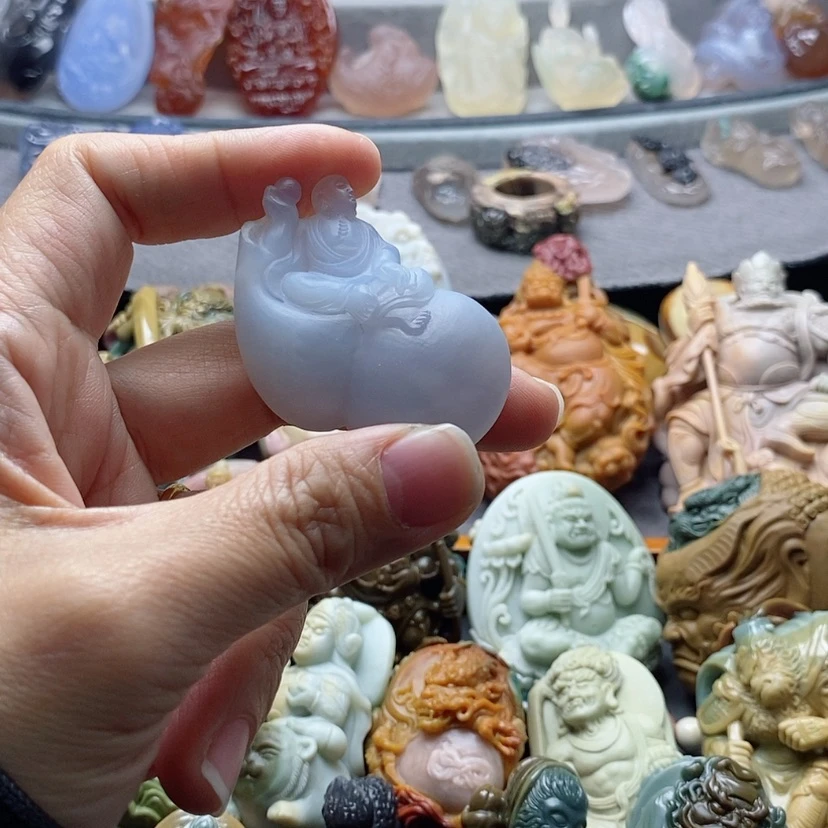 【闪购商品】未镶嵌吊坠定制玛瑙