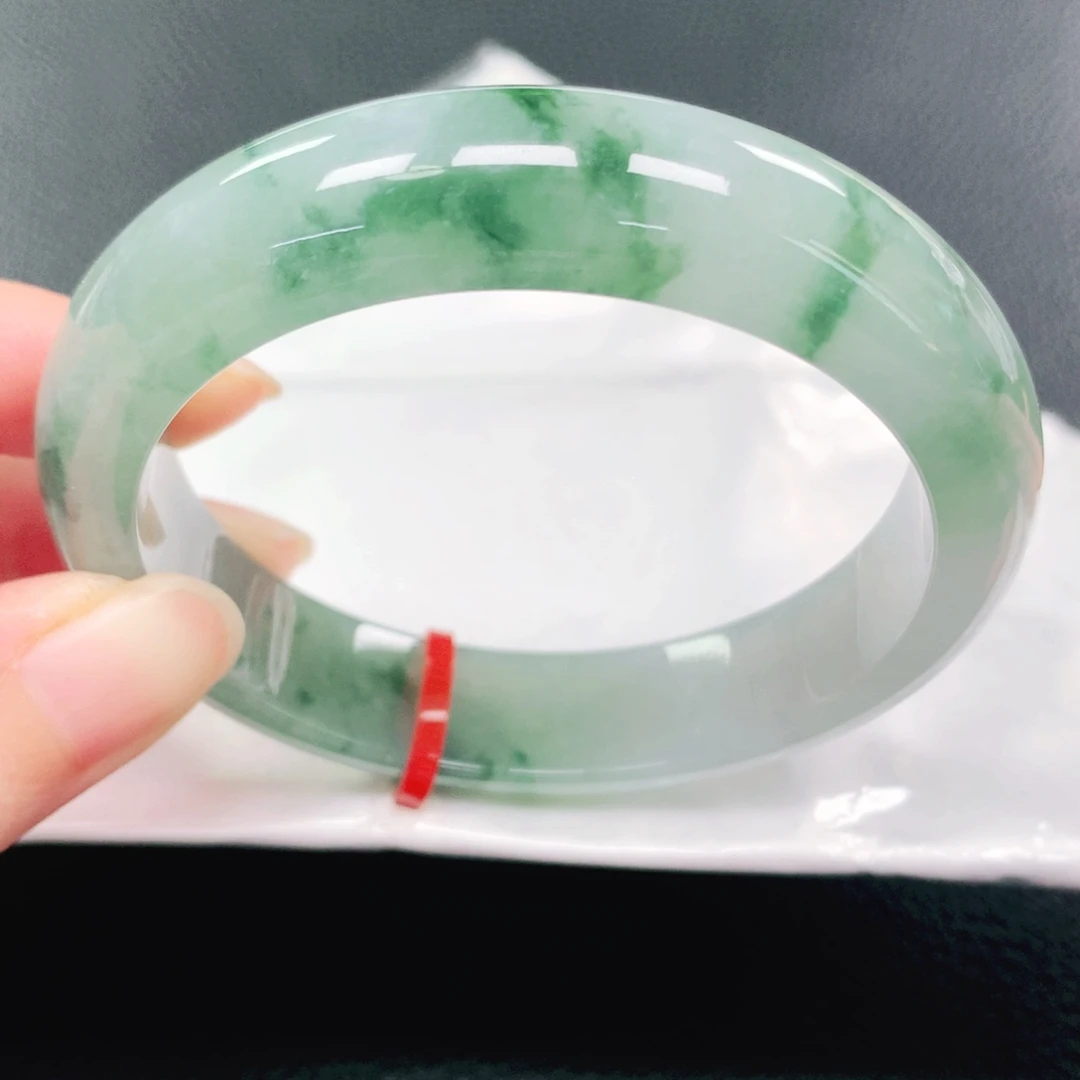 未镶嵌手镯翡翠56圈