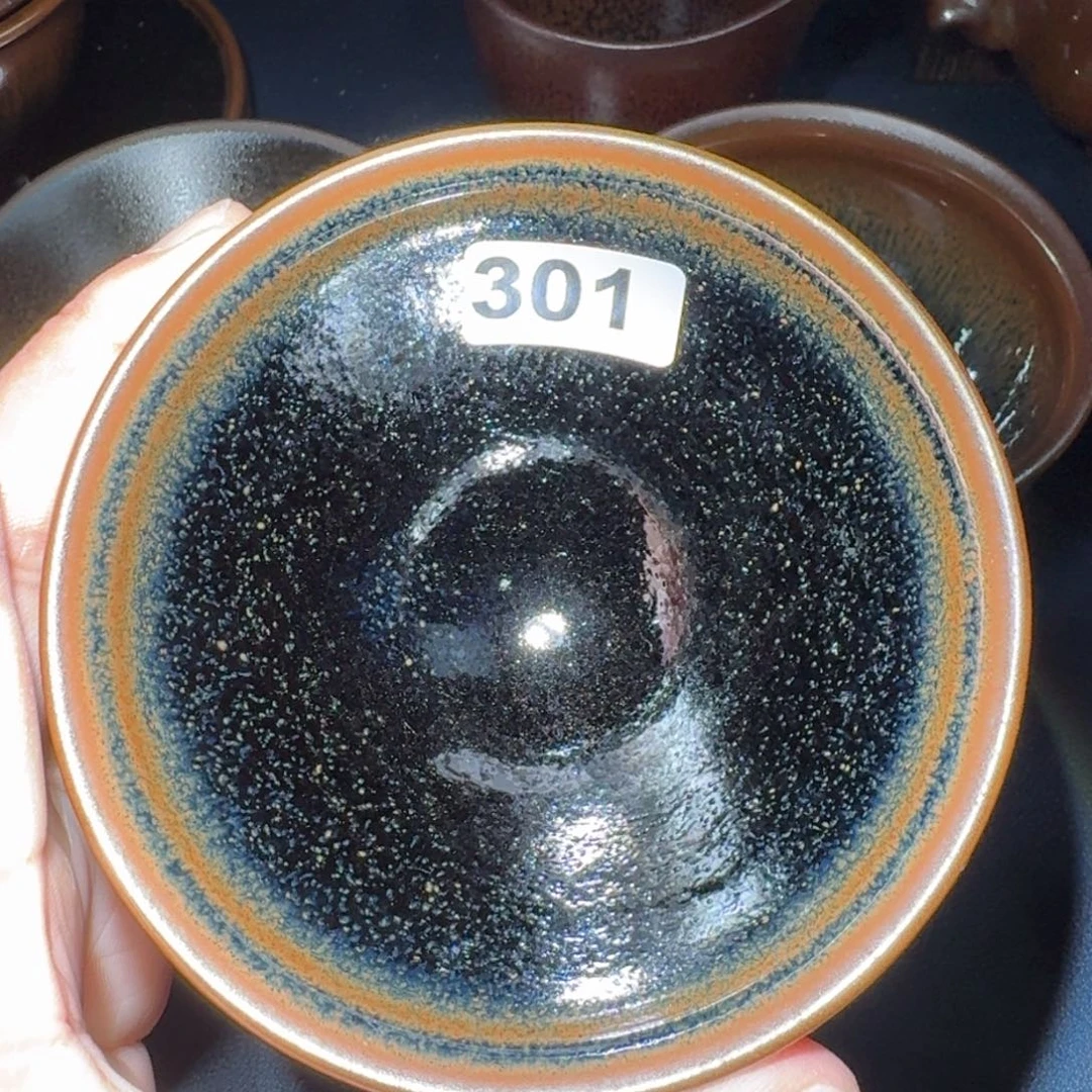 小雨茶盏手工柴烧