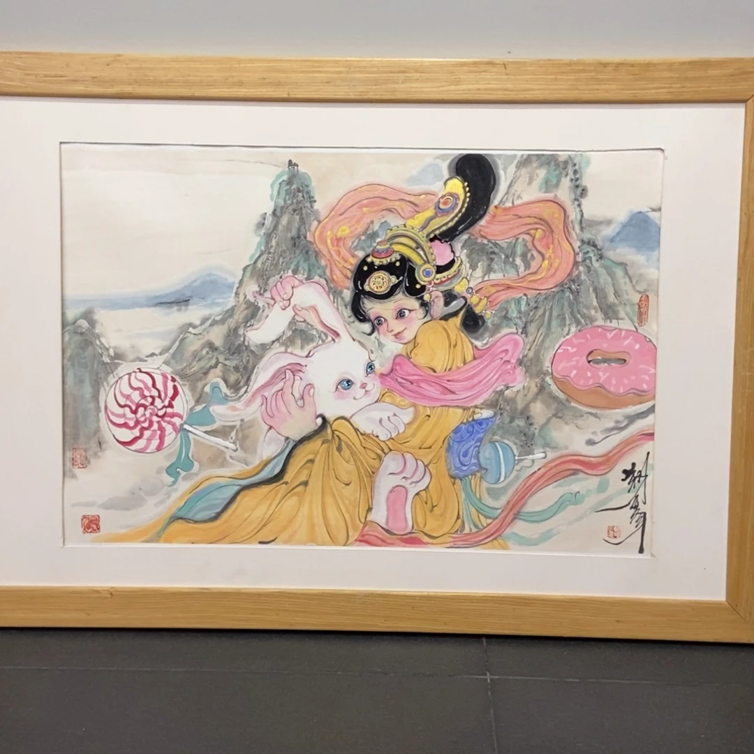 老***5国画墨鱼精品墨鱼精品