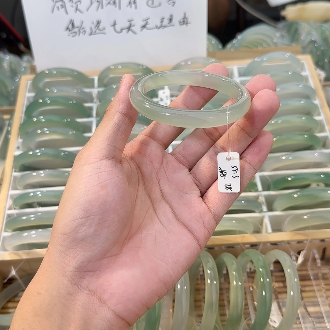 手镯玛瑙/玉髓未镶嵌圈口58.3