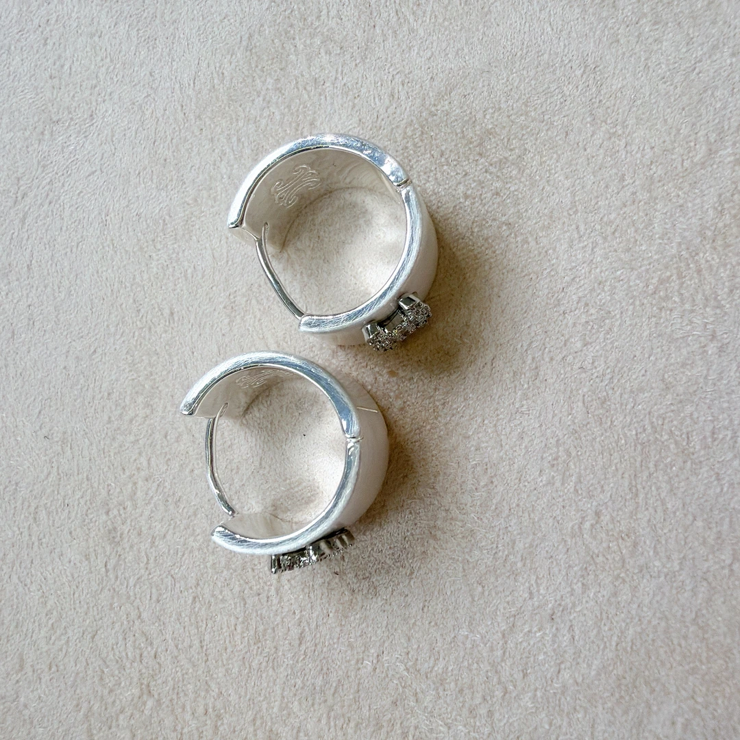 铜合金锆石耳饰 【AG•饰品】耳环AG00843