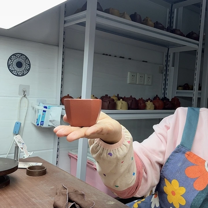 茶案紫砂四方杯四方杯