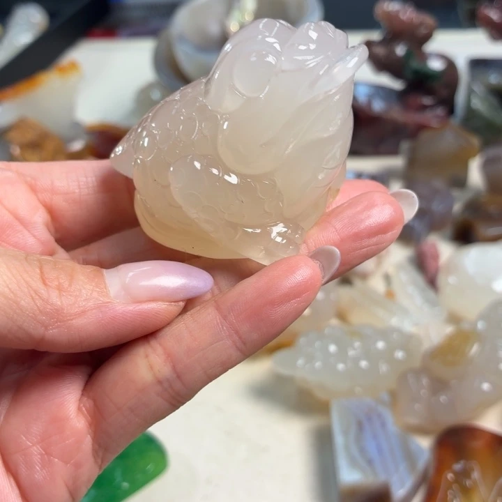 玛瑙/玉髓未镶嵌吊坠(不含链)