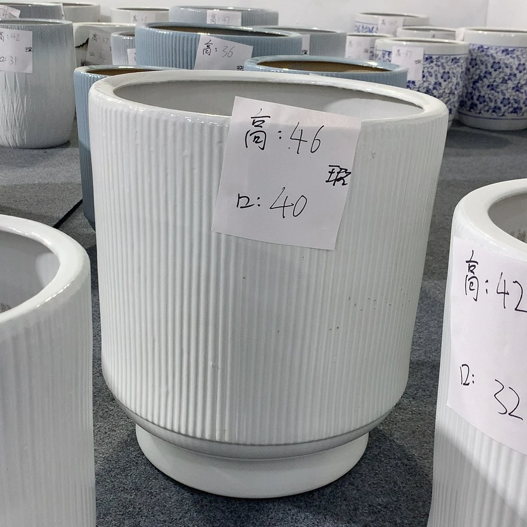 高温陶瓷花盆微瑕