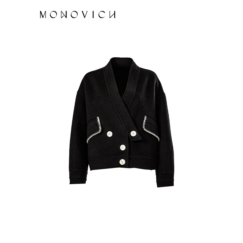 【商场同款】绵羊毛100% 双面呢8412370679