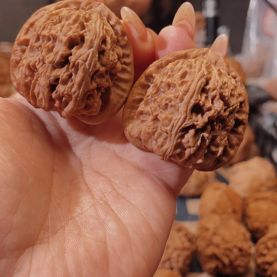 吊坠文玩核桃42三角白9