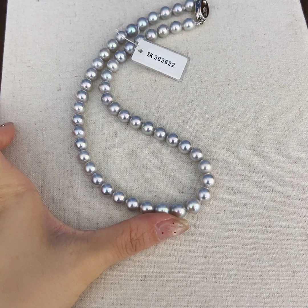 米****海水珍珠未镶嵌颈饰sk303622