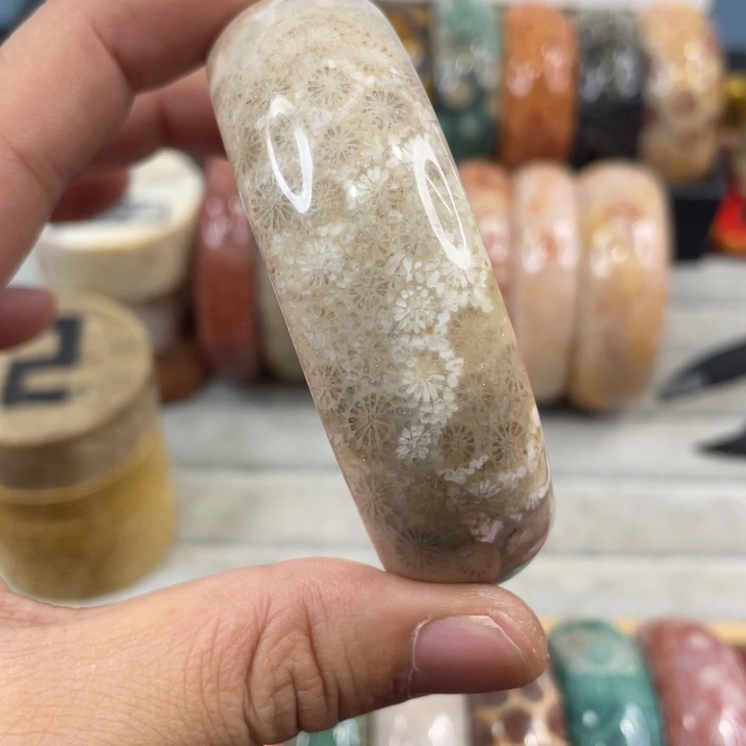 银S925镀金镶嵌手镯硅化玉