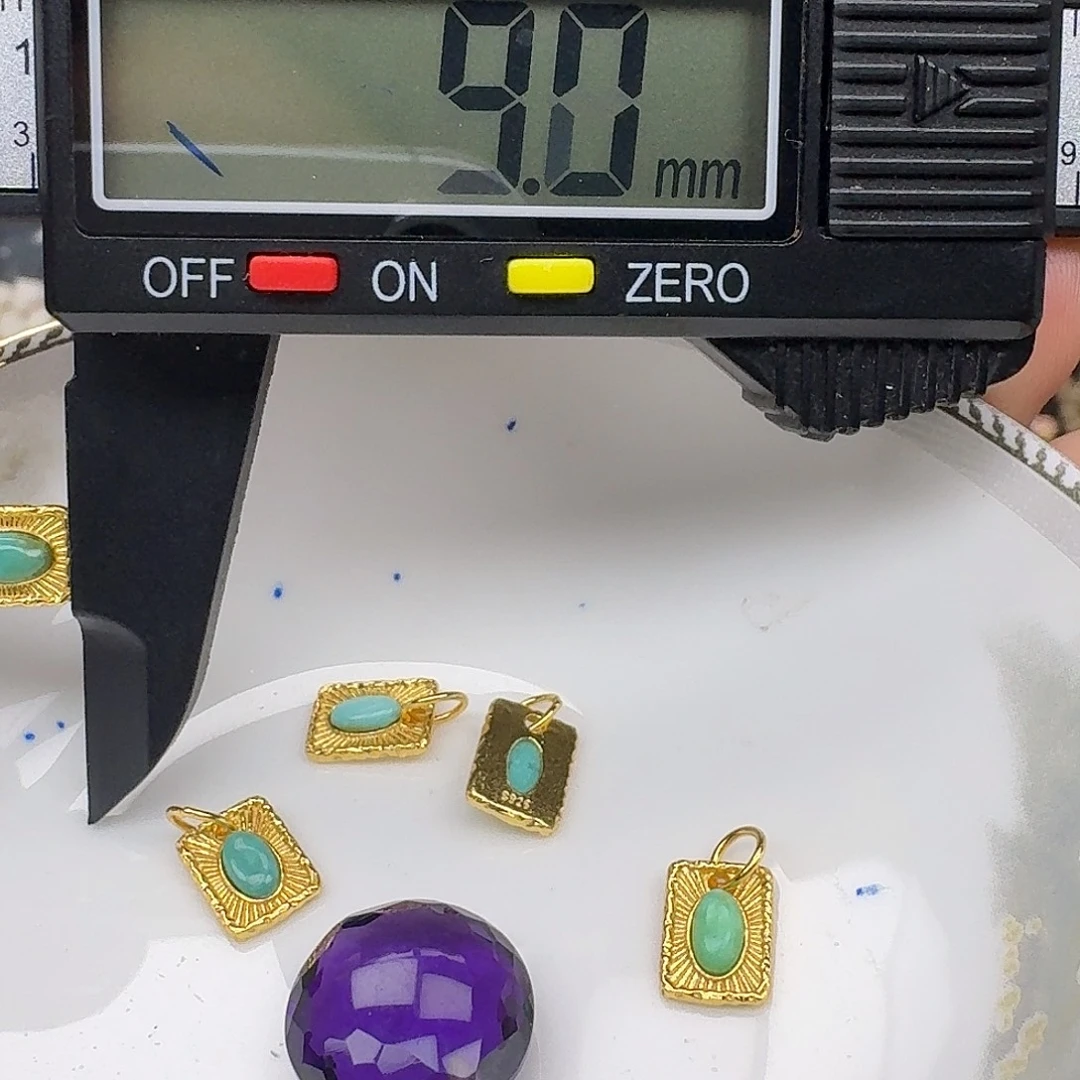紫晶颈饰银S925镶嵌紫水晶925镶嵌156