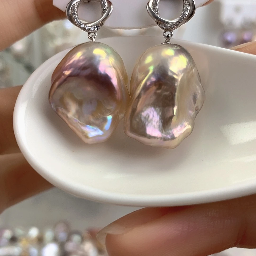 淡水珍珠未镶嵌吊坠(赠链)奥**呀