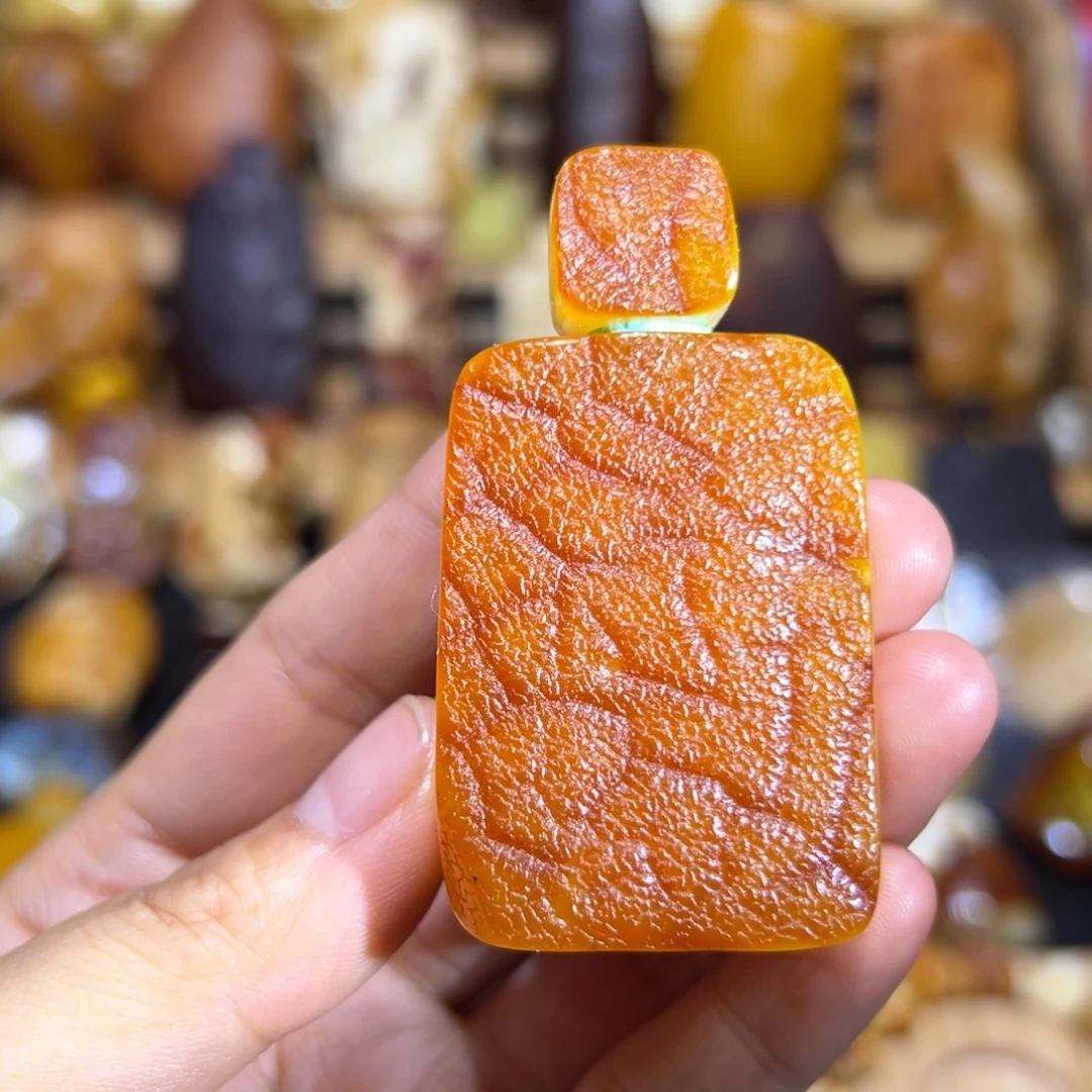 定制琥珀未镶嵌琥珀蜜蜡