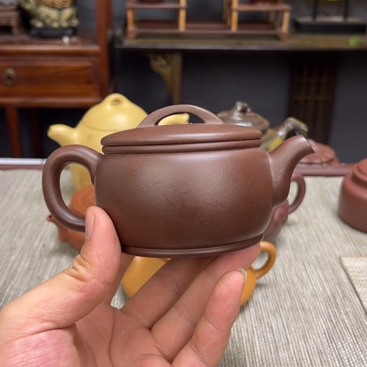 紫泥茶壶容量220毫升