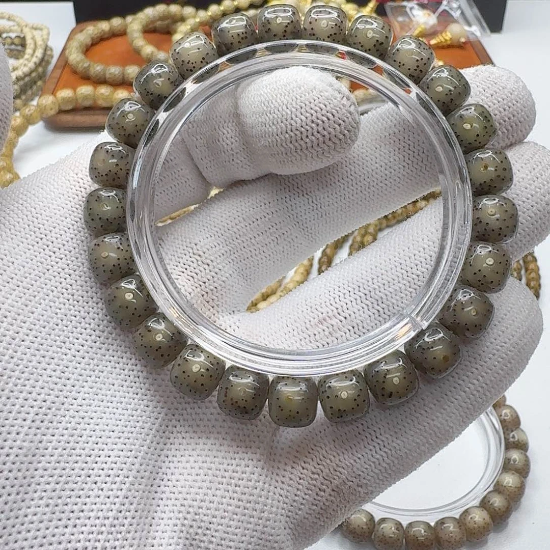 吊坠星月菩提11果冻月留白针尖稀星9左右桶单圈一物一图