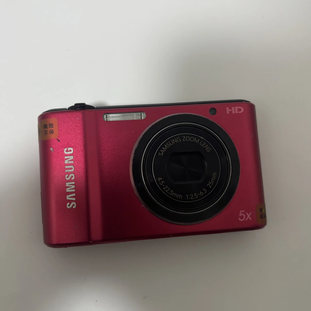 9新 Samsung/三星 st66红色1600w像素ccd相机带配件