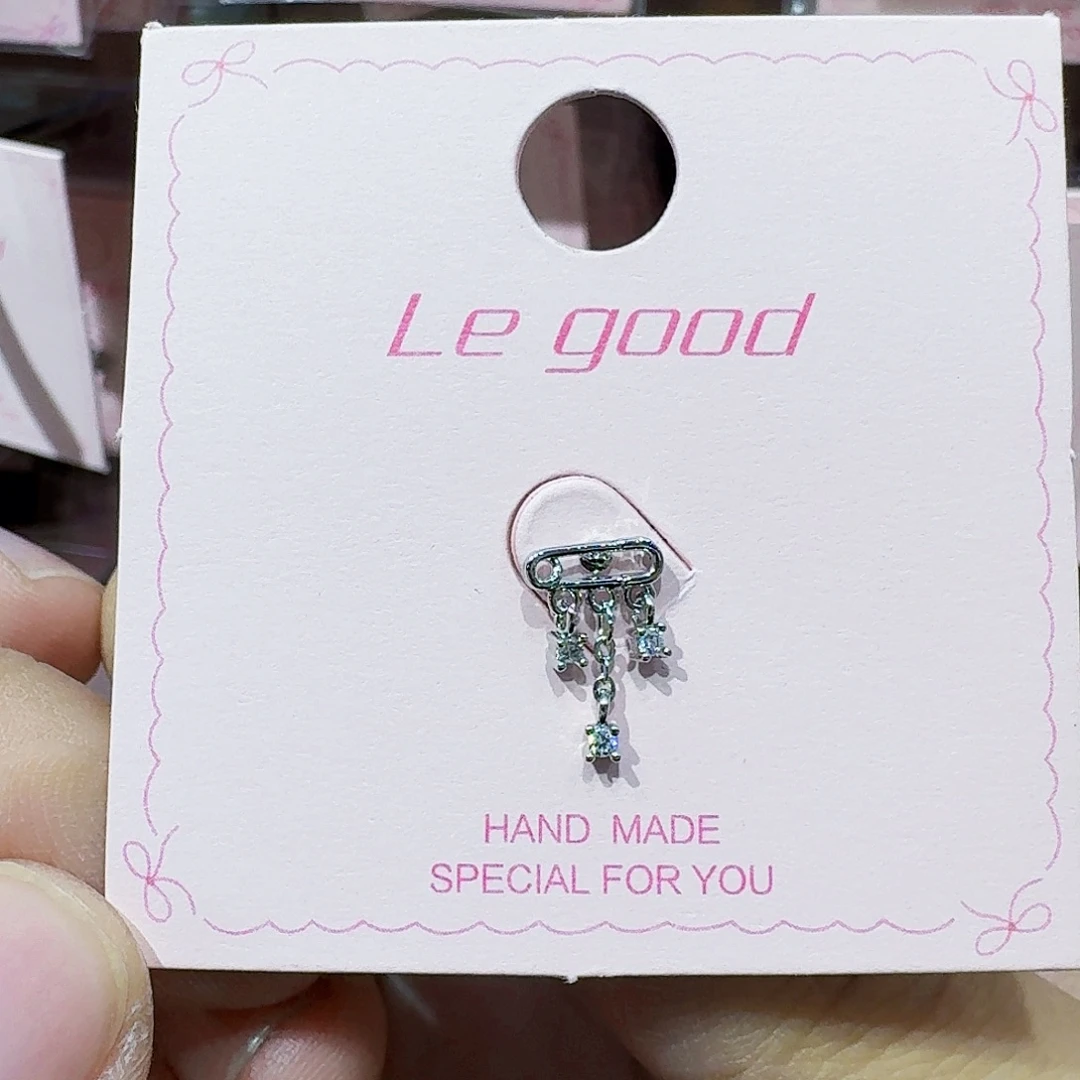 钛钢合金别针链条