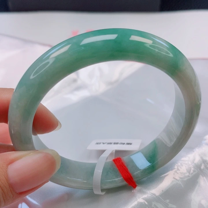 ️***️未镶嵌手镯翡翠55圈
