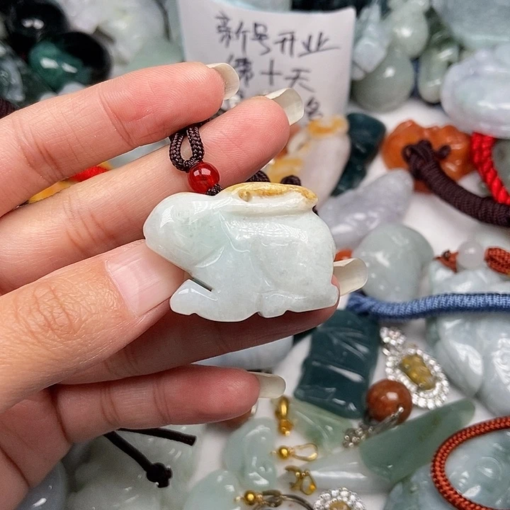 未镶嵌挂件翡翠翡翠