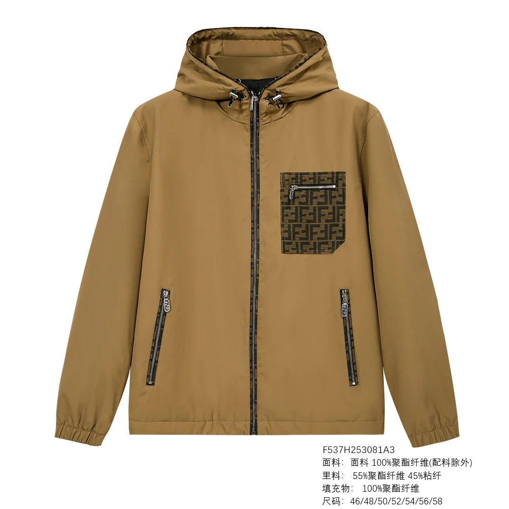 FENDILOR小怪兽25年秋冬款男士外套 F537H253081A