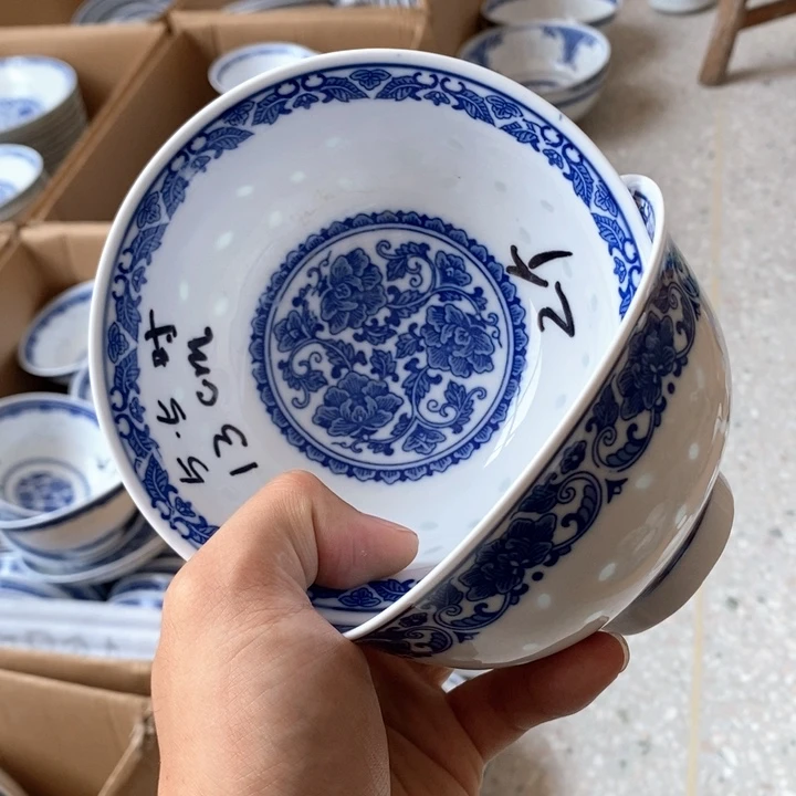 碗景德镇高温细白瓷餐具