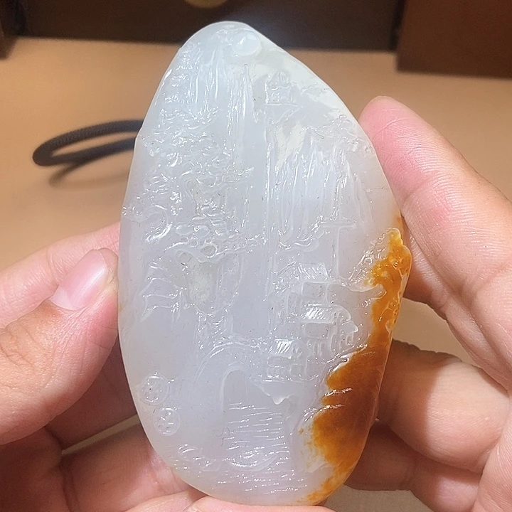 和田玉颈饰未镶嵌HX