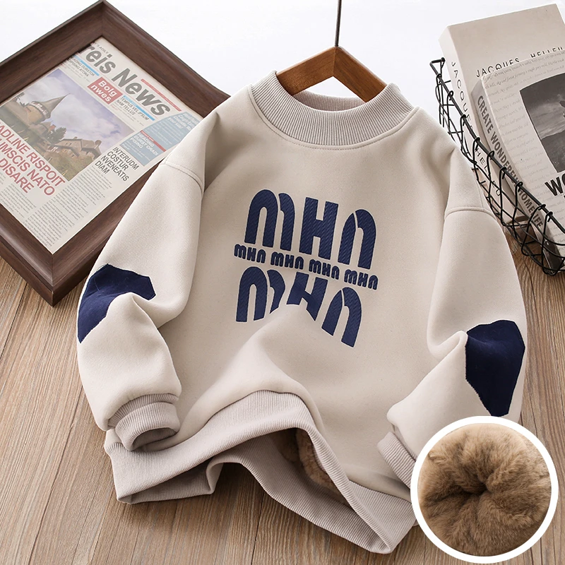 【三层加厚仿兔绒】爆款新款抗寒-15°男女童男童一件过冬保暖加绒