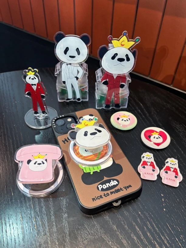 C位蛋烘糕周边（手机气囊支架、冰箱贴、立牌）