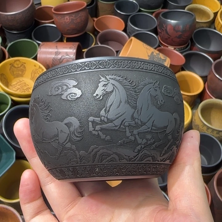茶杯紫砂全手工紫砂