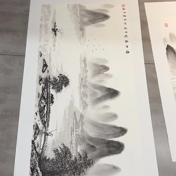 国画精品手绘国画作品