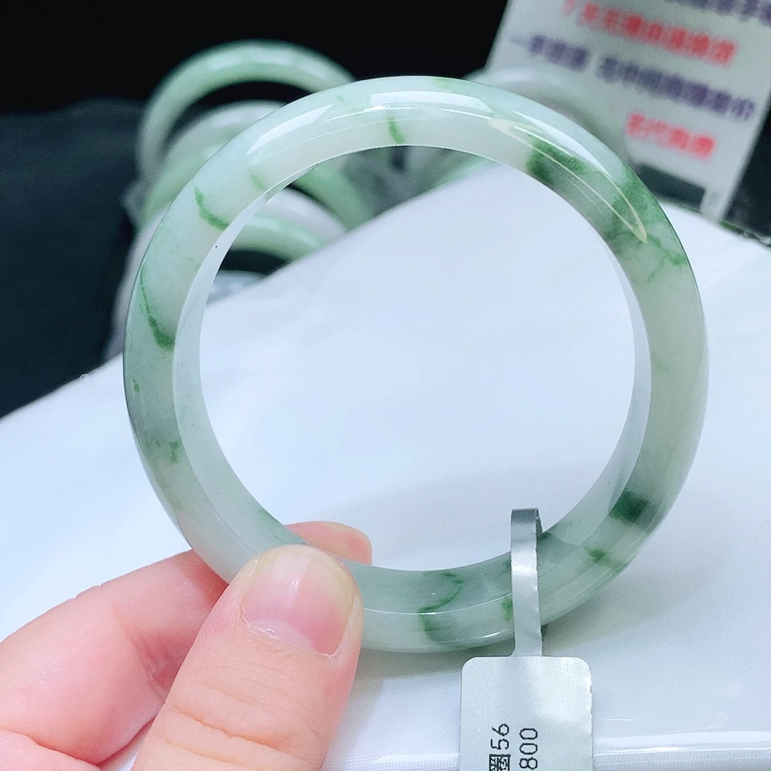 翡翠未镶嵌手镯y5