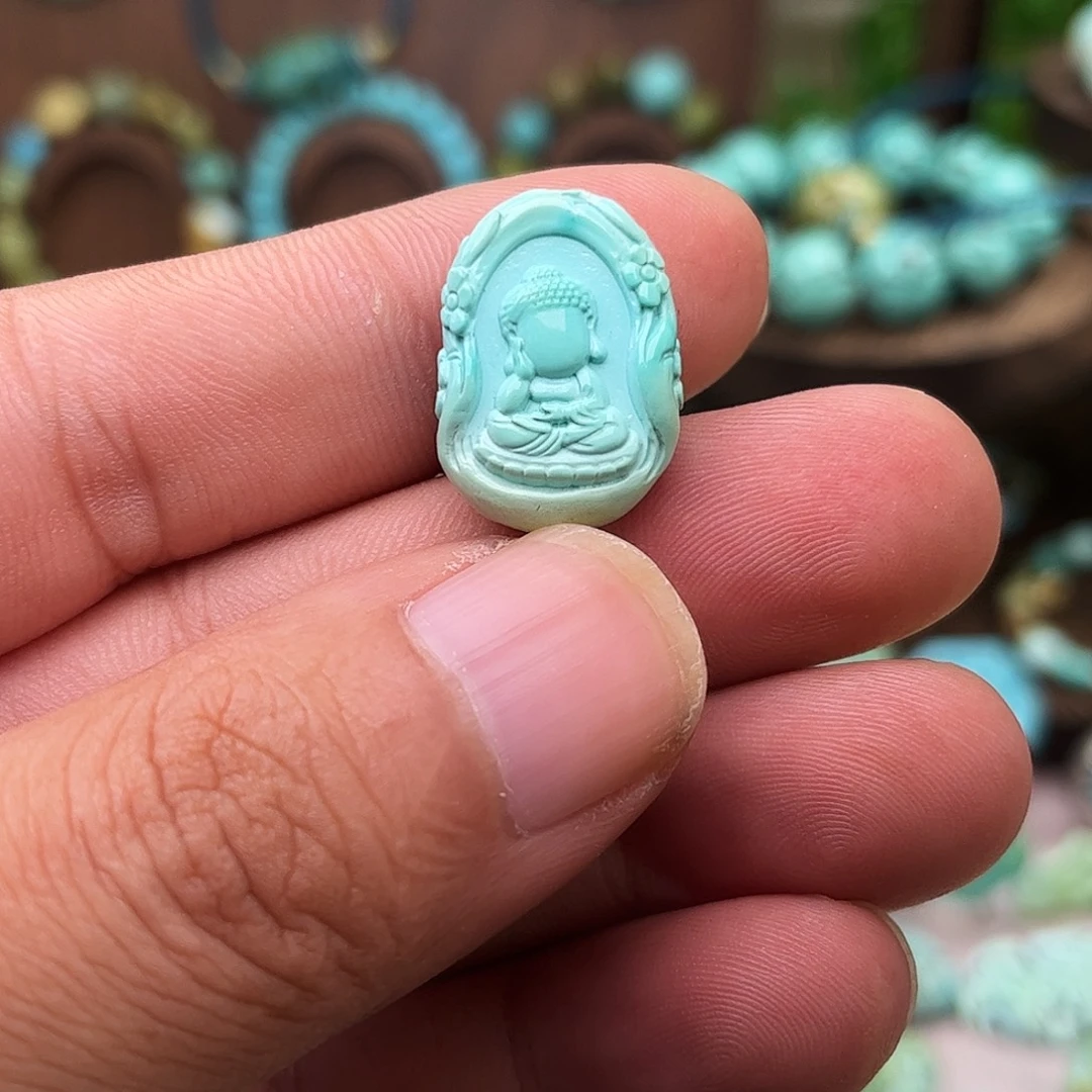 绿松石未镶嵌配饰