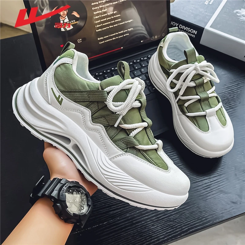 回力男鞋冬季新款潮流百搭老爹运动鞋增高爆款休闲鞋男士时尚潮鞋