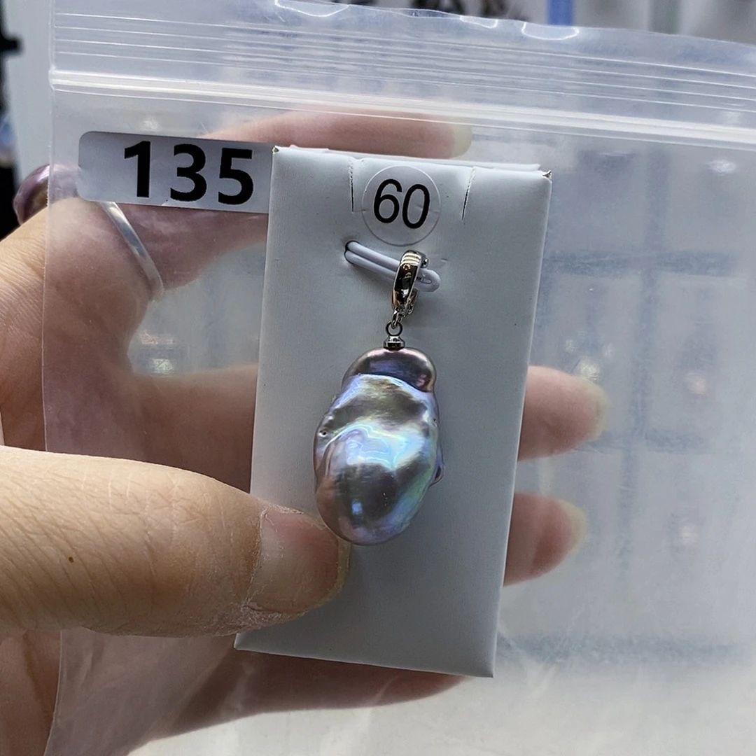 颈饰合金淡水珍珠