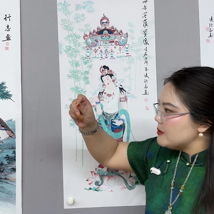 国画纯手绘国画山水画闪购链接