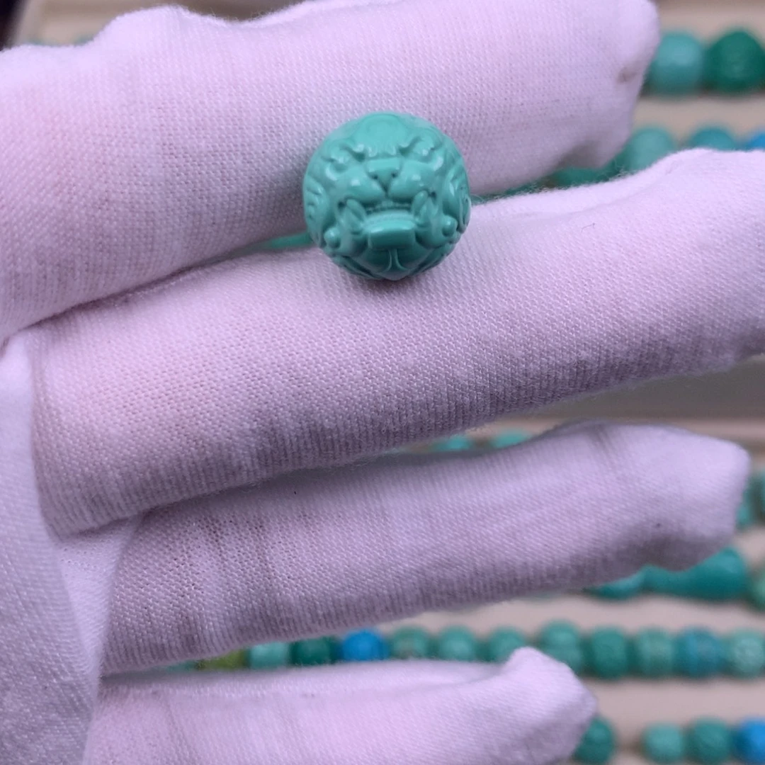 卡13精品吞金兽珠绿色