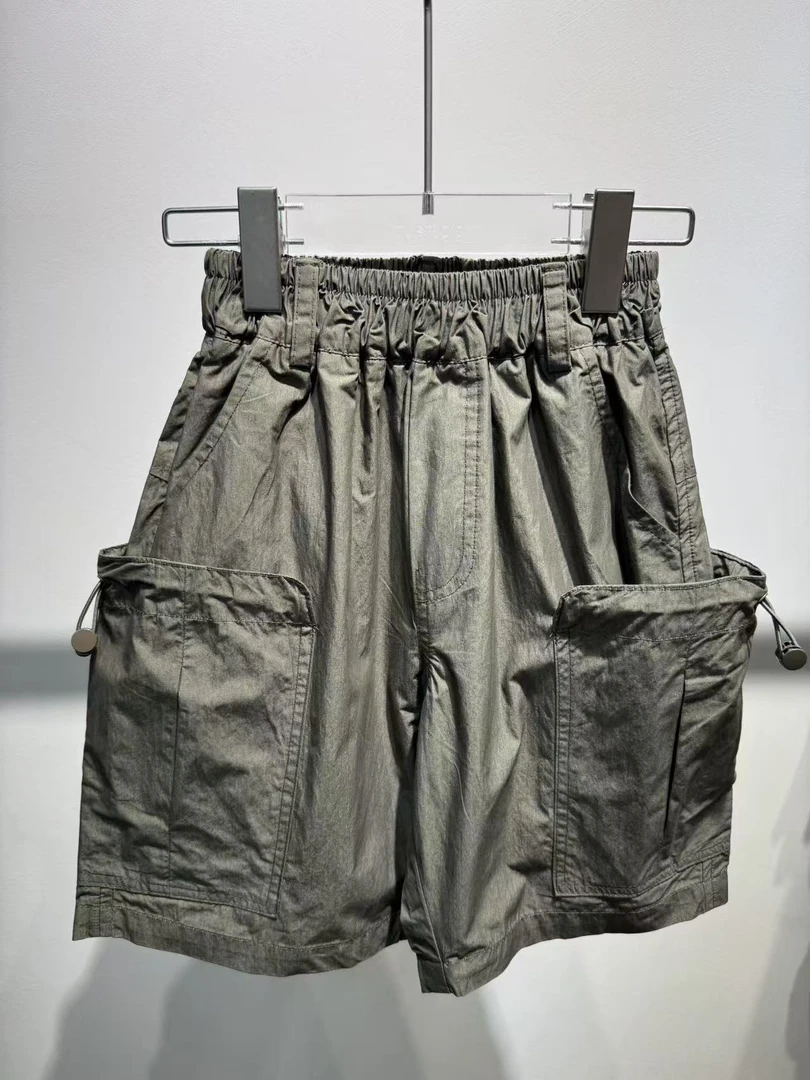 XTJ STUDIO童装 设计师款 MC中大童 侧边大口袋休闲中裤 新品