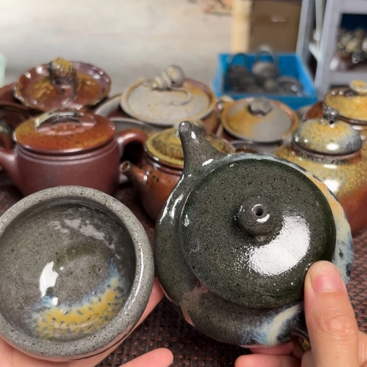 茶杯紫砂明炉小杯200