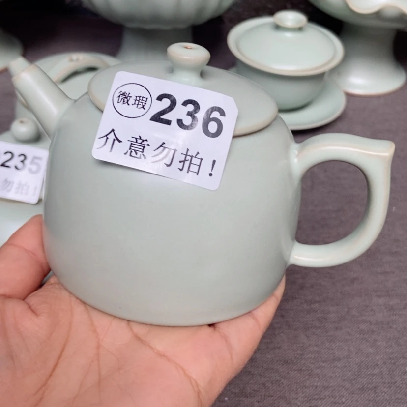 【闪购商品】手工井栏壶有瑕原矿