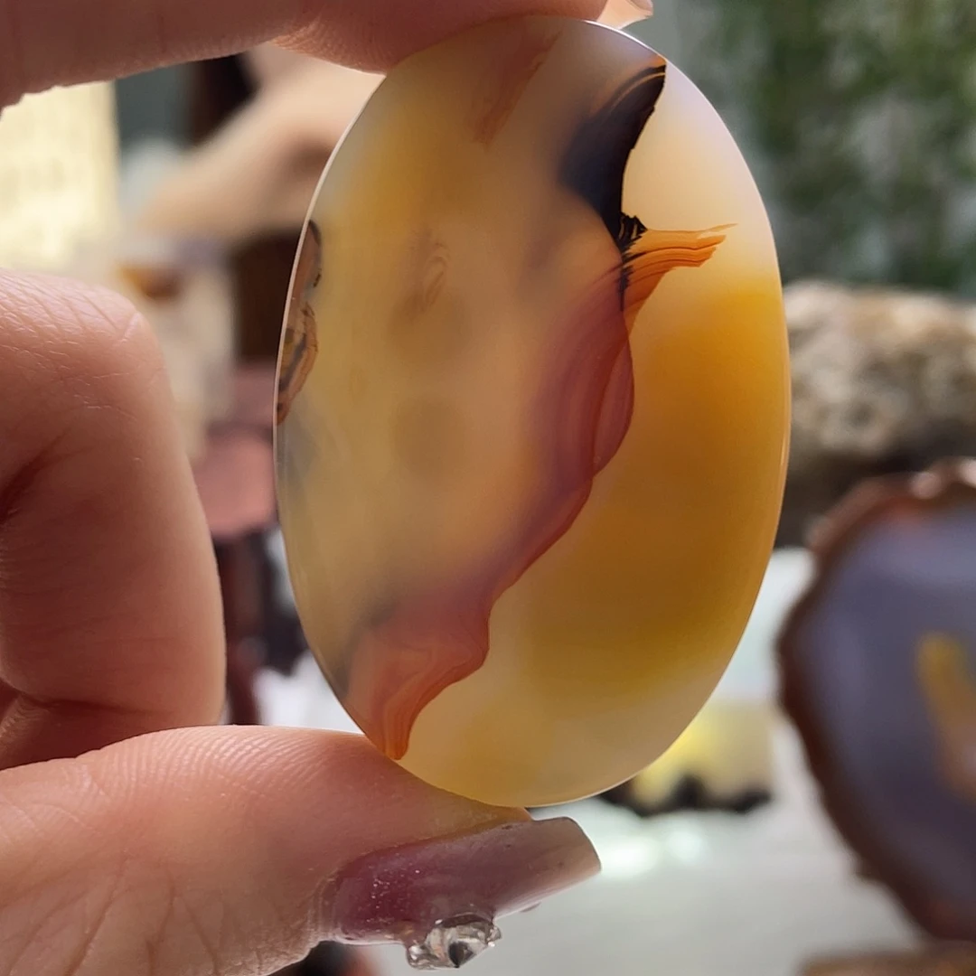 玛瑙/玉髓未镶嵌珠宝半成品